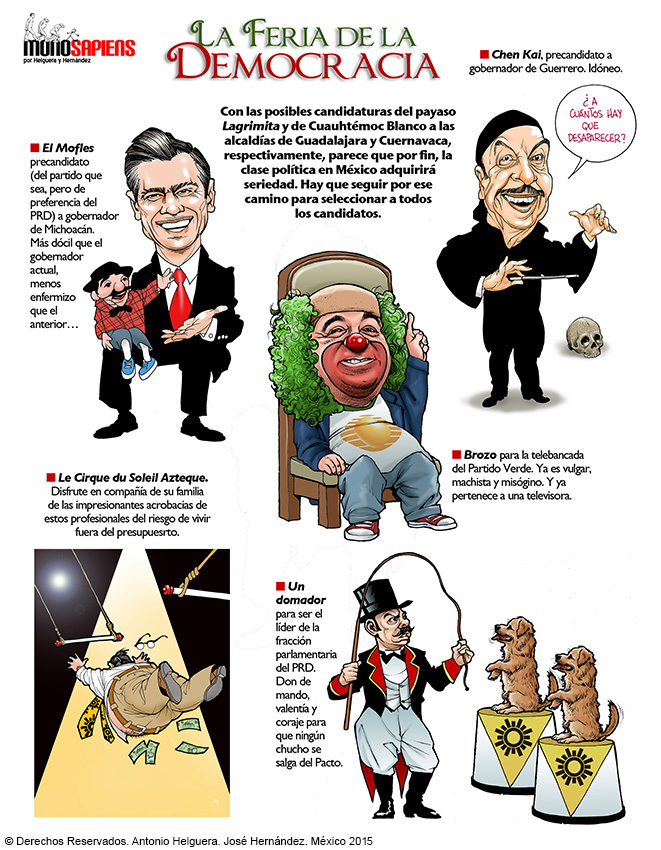 La feria de la democracia. Domingo 25 de enero de 2015